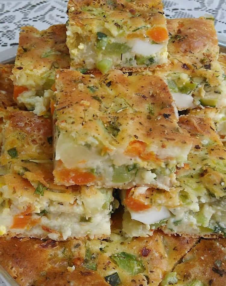 Tortinha de Legumes Delicia